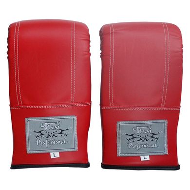Снарядні рукавички Thai Professional BGA6 NEW Червоні, M, M