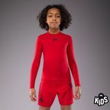 Дитячий рашгард Venum Contender Kids Rashguards Long Sleeves - Cherry Red, Червоний, 10 years