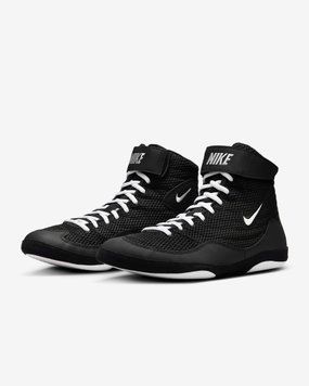 Борцівки Nike Inflict Wrestling Shoes Black White, 40