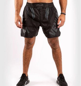 Шорти для MMA Venum ONE FC Impact Fightshorts Black Black, Чорний, L