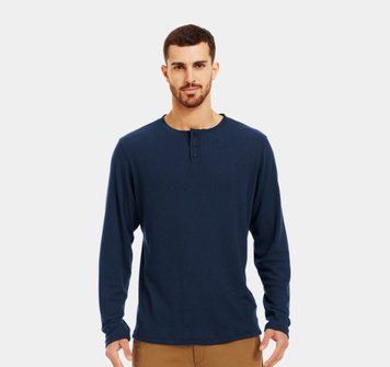 Термалка Under Armour Waffle Henley - Cadet, XL