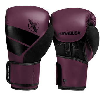 Боксерские перчатки Hayabusa S4 Boxing Gloves Wine, 12 oz