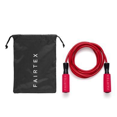 Скакалка Fairtex ROPE3 Ball Bearing Muay Thai Jump Rope Чорна
