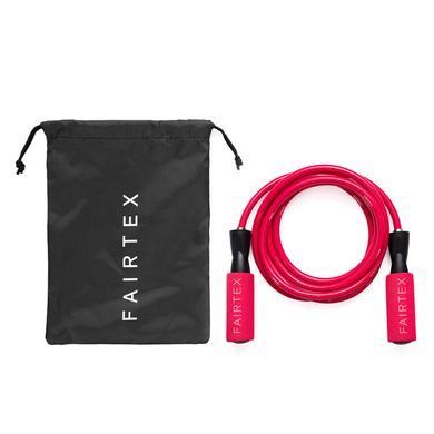 Скакалка Fairtex ROPE3 Ball Bearing Muay Thai Jump Rope Чорна