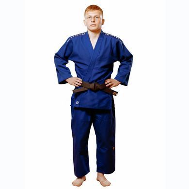 Кімоно для дзюдо синє, TM "Kintayo" Yuko, 190 зріст, щільність 450 гр/м.кв.