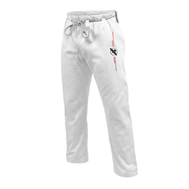 Жіноче кімоно для бразильського джиу-джитсу Hayabusa Valor Lightweight (Штани Twill) Біле F3C