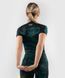 Женский рашгард Venum Defender Rashguard Short Sleeves Black Green, Черный-Зеленый, XS