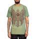 Футболка Affliction Absolution Tee VTG Green Potassium Spray, XL
