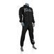 Костюм-сауна Fairtex VS3 Vinyl Sweat Suit Black Grey, M