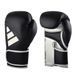 Рукавички для боксу та кікбоксингу Adidas Speed 165 з ліцензією WAKO | чорний/срібло | ADISBG165WK