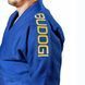 Синє кімоно для хлопців/чоловіків, дзюдо, TM BUDOGI серія PRO, зріст 190 см, щільність 650 гр/м.кв.