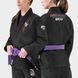 Жіноче кімоно для бразильського джиу-джитсу Hayabusa UFC BJJ (Штани Twill) Чорне F1L