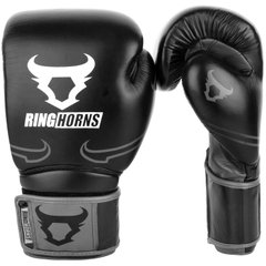 Боксерские перчатки Ringhorns Destroyer Черные, 12oz, 12oz