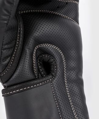Боксерські рукавички Venum Impact Evo Boxing Gloves - Black Beige, 10 oz
