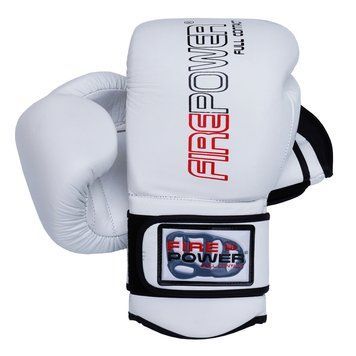 Боксерські рукавички Firepower FPBG4 Білі 10oz