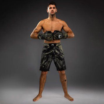 Шорти для ММА Venum Invader Fight Shorts Black Sand, Чорний, S