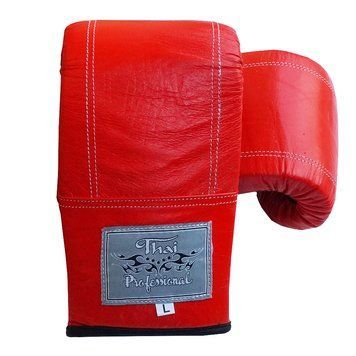 Снарядні рукавички Thai Professional BG6 NEW Червоні M