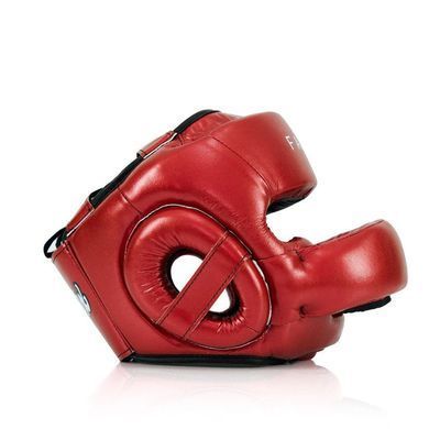 Боксерський шолом Fairtex HG17 Pro Sparring Headguard Red, M