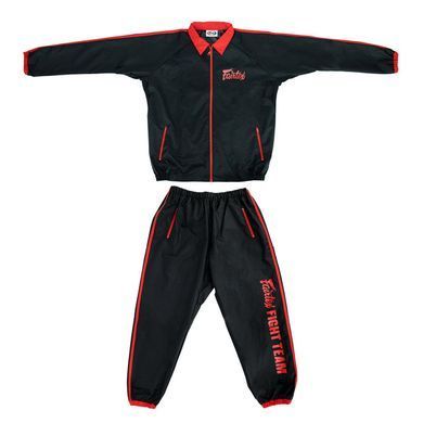 Костюм-сауна Fairtex VS4 Vinyl Sweat Suit Black Red, M