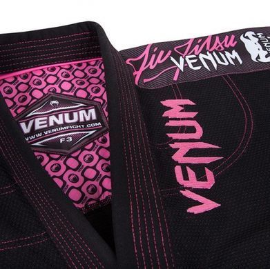 Женское кимоно для джиу-джитсу Venum Challenger 2.0 Women BJJ GI Black, Черный, F1, F1