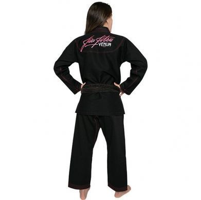 Женское кимоно для джиу-джитсу Venum Challenger 2.0 Women BJJ GI Black, Черный, F1, F1