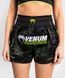 Женские тайские шорты Venum Training Camp 4.0 Muay Thai Short - Black/Neon Green, Черный, XS