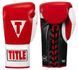 Боксерські рукавички TITLE Classic Pro Fight Червоні 10oz