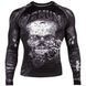 Рашгард Venum Santa Muerte 3.0 Rashguards Long Black White, Черный, S
