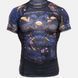 Рашгард Peresvit Bushi Rashguard Short Sleeve, Чорний-Фіолетовий, S
