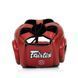 Боксерський шолом Fairtex HG17 Pro Sparring Headguard Red, M