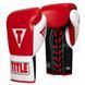 Боксерські рукавички TITLE Classic Pro Fight Червоні 10oz