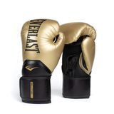 Боксерские перчатки Everlast Elite 2 Boxing Glove Gold Black, 16 oz