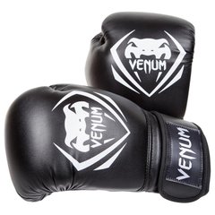 Боксерские перчатки Venum Contender Черные, 10oz, 10oz