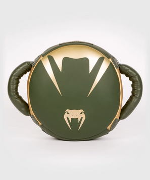 Силовая подушка Venum Pro Boxing Mini Round Punch Shield Khaki Gold, Универсальный