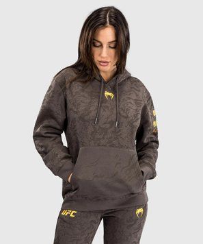 Худі UFC Venum FIGHT WEEK 4.0 Women's Hoodies Dark Brown, Коричневий, S