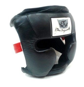 Шолом боксерський для тренувань Thai Professional HG1 Чорний L