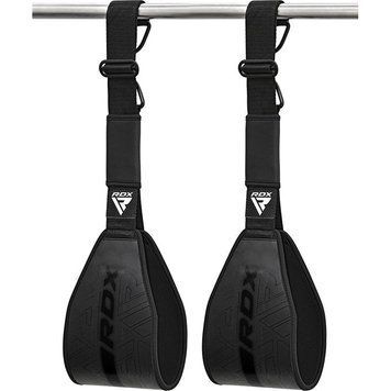 Петлі підвісні RDX F6 Kara Gym Workout Abs Straps Matte Black, Універсальний