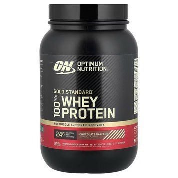 Сироватковий протеїн Optimum Nutrition Gold Standard 100% Whey Chocolate Hazelnut 907 г