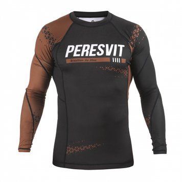 Рашгард Peresvit Ranked Rashguard Long Sleeve Brown, Коричневый, XS