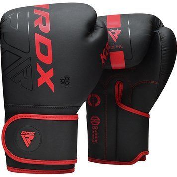 Детские боксерские перчатки RDX F6 Kara Red, 6 oz