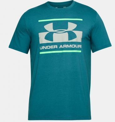 Футболка Under Armour Blocked Sportstyle Logo T-Shirt Green, S