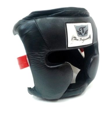 Шлем боксерский для тренировок Thai Professional HG1 Черный, L, L