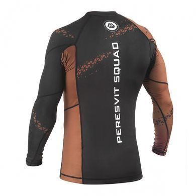 Рашгард Peresvit Ranked Rashguard Long Sleeve Brown, Коричневий, XS