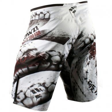Шорти ММА PunchTown Frakas eX Ice Mamba Shorts White, Білий, 38