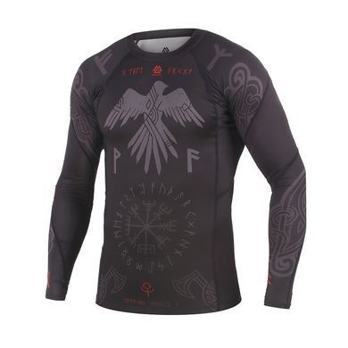 Рашгард Peresvit Valhalla Rashguard Long Sleeve Black, Черный, S