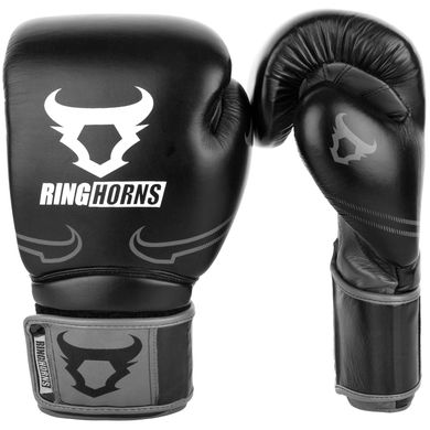 Боксерские перчатки Ringhorns Destroyer Черные, 16oz, 16oz