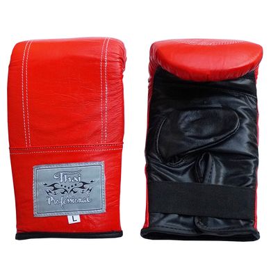 Снарядные перчатки Thai Professional BG6 NEW Красные, L, L