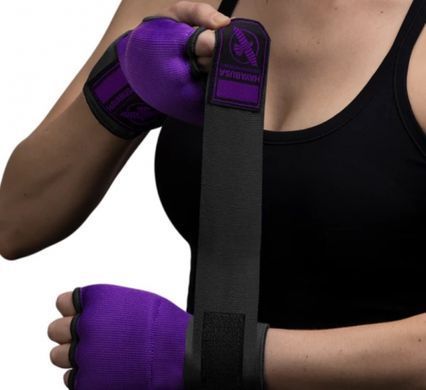 Гелеві бинти Hayabusa Quick Gel Handwraps Purple Black, S