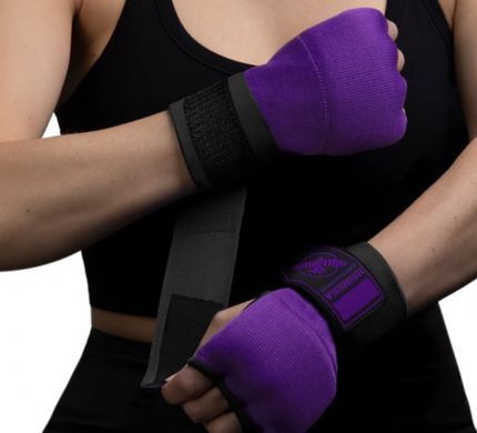 Гелеві бинти Hayabusa Quick Gel Handwraps Purple Black, S