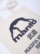 Ручна сумка MANTO Tote Bag BJJ Society, Білий